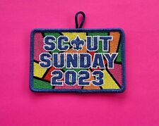 2023 BSA BOY SCOUT SUNDAY PATCH picture