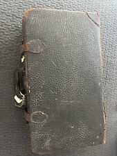 VINTAGE Genuine Leather Cow Hide Elephant Trunk — pre-80s — lots of scuffs picture