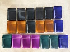 Lot of 19 - Partitioned Sectioned Cigarette Cases Holders - King Size picture