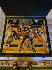 KISS Autographed  Vintage Pinball Machine Backglass picture