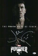 JON BERNTHAL FRANK CASTLE SIGNED THE PUNISHER 12X18 PHOTO AUTO BECKETT BAS COA 2 picture