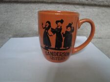 New  Disney Hocus Pocus Sanderson Sisters Orange Halloween HTF Ceramic Mug    picture
