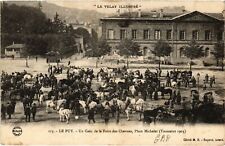 PC FRANCE LE PUY UN CORNER DE LA FAIR DES HORSES. PLACE MICHELET (a4335) picture