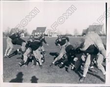 1937 St Marys College Gaels Football Falkenstein Making Ground Press Photo picture