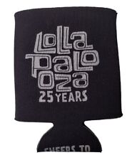 Vintage LollaPalooza Bud Light Beer Can Koozie Coozie Cheers To 25 Years CLEAN picture