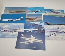 10 Vintage Air Line Postcards Unused Mostly  picture
