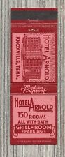 Matchbook Cover-Hotel Arnold Knoxville Tennessee-2926 picture