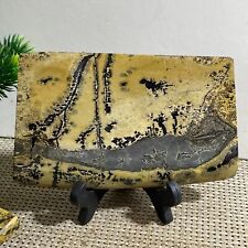 487g Natural Chinese painting stone crystal ornaments for home decoration h126 picture