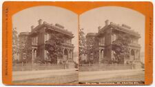 LOUISIANA SV - New Orleans - St Charles St Home - GF Mugnier 1880s picture