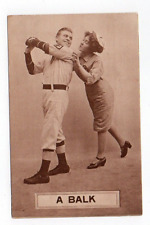 DB Postcard, A Balk, Baseball Comic picture