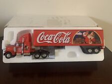 1997 Matchbox Ultra Peterbilt Holiday Coca-Cola Truck & Trailer Mattel picture
