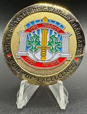 Vintage U.S. Army Disciplinary Barracks Est. 1875 CDR Military Challenge Coin picture
