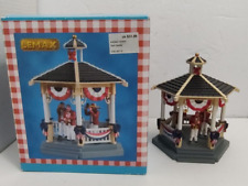 Lemax Americana 4th of July Patriotic Park Gazebo Band 83365 New Box Fourth picture