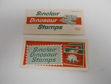 SINCLAIR DINOSAUR STAMPS SET # 3 & #4 DINO ADVERTISING PROMO GAS OIL STATION picture