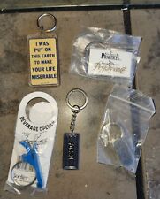 lot of 5 Keychains new and used picture