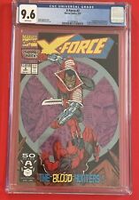 X-FORCE # 2  (1991) CGC 9.6 WP - 2nd App. DEADPOOL  picture