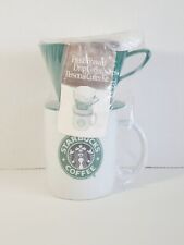 1992 Starbucks Caffè Solo Gift Set Coffee Filter Single Cup Ceramic Mug NIP picture