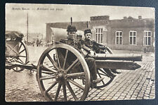 Mint Belgium Real Picture Postcard Artillery In Pieces picture