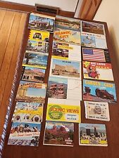  Lot of 22  Vintage Souvenir Postcard Books, Booklets, Folders USA picture