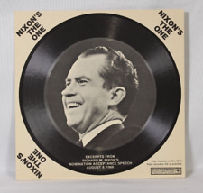 President Richard Nixon Nixon’s The One Record 33 1/3 RPM August 8 1968 picture