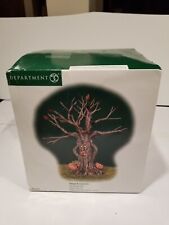 Dept 56 Halloween Lit Spooky Tree village accessories. Box Only picture