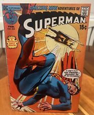 Superman #234 DC Bronze Age Comics 1971 Neal Adams Cover Loses His Powers picture