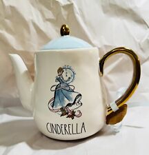 NEW Rae Dunn Disney Princess Cinderella Ceramic Teapot picture