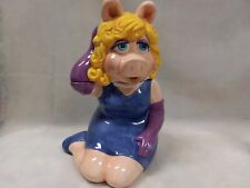 Treasure Craft Jim Henson 1995 Muppet Miss Piggy Cookie Jar 13