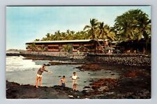 Hawaii HI-Hawaii, Waiaka Lodge, Kona, Antique Souvenir Vintage Postcard picture