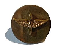 Vintage Army Aviation Branch Insignia Badge Lapel Pin Propeller & Wings 5311 picture