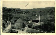 EARLY 1900'S. MANITOU, COLORADO. SODA SPRINGS. POSTCARD r15 picture