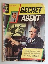 SECRET AGENT #1 GOLD KEY COMICS 1966 PATRICK McGOOHAN as JOHN DRAKE TV SERIES picture