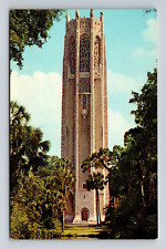 Vtg. 5.5x3.5 in postcard unposted Florida's Singing Tower  Lake Wales, FL picture