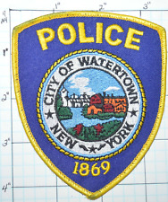NEW YORK, CITY OF WATERTOWN POLICE DEPT PATCH picture