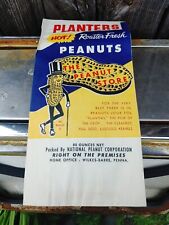 Early Planters Peanuts Thick Paper Roasted Peanuts Advertising Bag picture