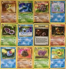 Pokemon Fossil Set Cards, Choose Your Card, Gengar Haunter Hitmonlee 1999 WOTC picture