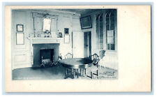 c1900s Library of Washingtons House The Massachusetts Room PMC Postcard picture