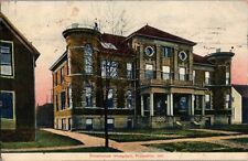 PRINCETON INDIANA IND Sanatorium Hospital c1908 Early GIBSON COUNTY Postcard picture