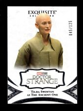 2021 MARVEL EXQUISITE COLLECTION #45 TILDA SWINTON AS THE SNCIENT ONE 45/125 picture
