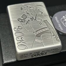 Zippo Gurren Lagann Yoko Oxidized Silver Both Sides Etching Japan Limited Cool picture