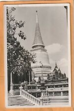 Bangkok Thailand Siam Old Real Photo Postcard picture