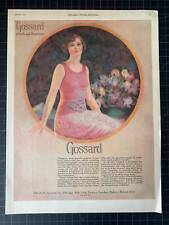 Vintage 1924 Gossard Corsets Print Ad picture