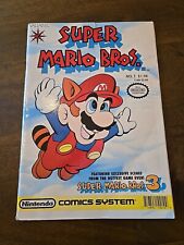 Super Mario Bros. #1 1990 1st Valiant Comic Book Rare Key Issue Edition Nintendo picture