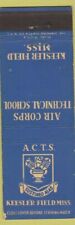 Matchbook Cover - Air Corps Technical School Keesler Field MS picture