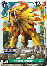 BT14-054 SaberLeomon :: Uncommon Digimon Card :: BT14: Blast Ace :: picture