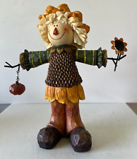 Lake Norman Gifts Decorative Colorful Polystone Harvest Scarecrow 7