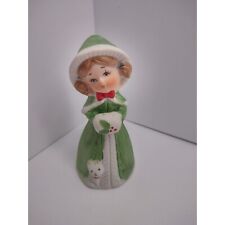 Vintage Royal Majestic Porcelain Bisque Merri-Bells GIRL WITH MUFF by JASCO 1978 picture