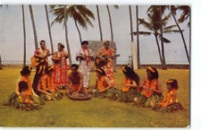 1950s Hawaiian Musicians at Waikiki- KODAK TIKI C2988 Postcard HAWAII HI-H5 picture
