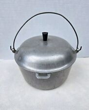 Vintage Majestic Cookware Dutch Oven 6 Quart Bail Handle Aluminum Pot picture