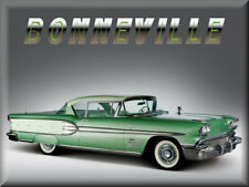1958 Pontiac Bonneville Coupe, Green tutone, Refrigerator Magnet, 40 Mil picture
